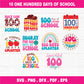 100 Days Of School SVG Files