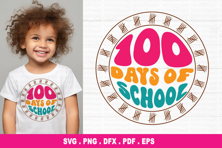 100 Days Of School Tally Marks SVG