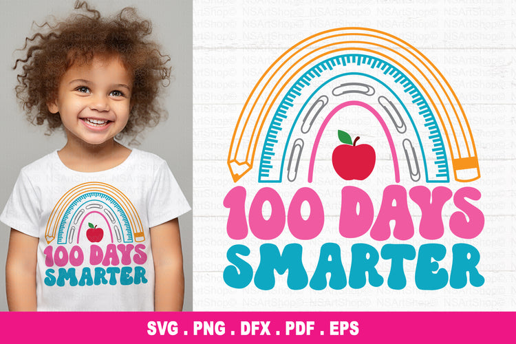 100 Days Smarter SVG