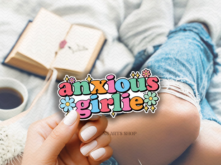 Anxious Girlie SVG File