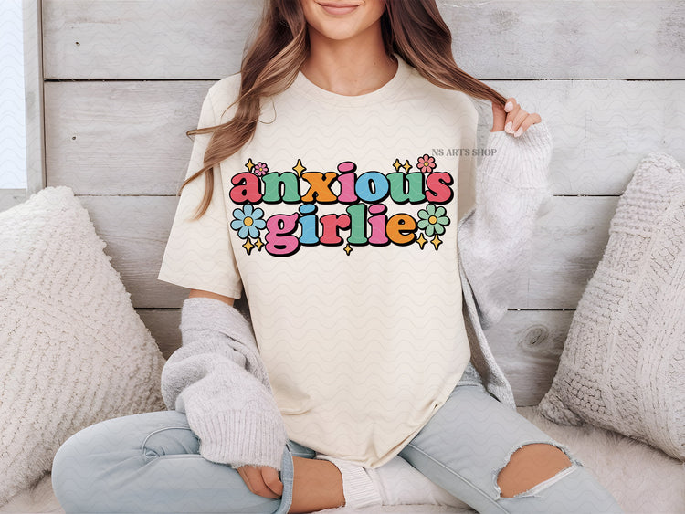 Anxious Girlie SVG File