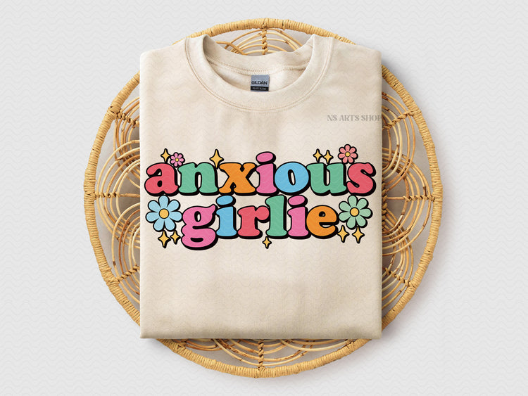 Anxious Girlie SVG File