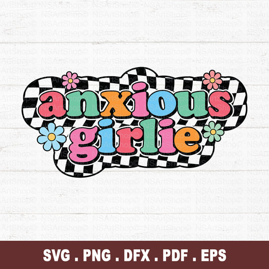 Anxious Girlie SVG