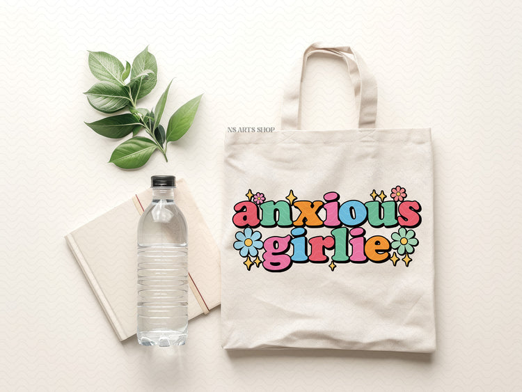 Anxious Girlie SVG File