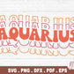 Aquarius Zodiac SVG