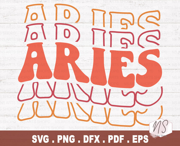 Aries Zodiac SVG