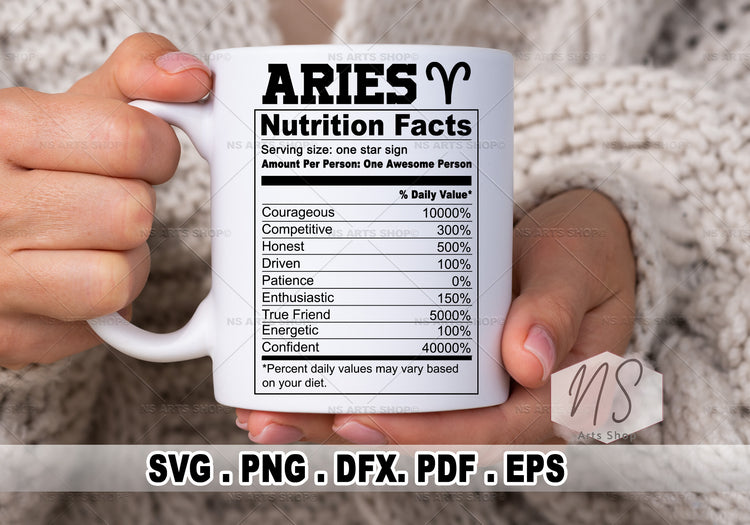 Aries Zodiac Sign SVG