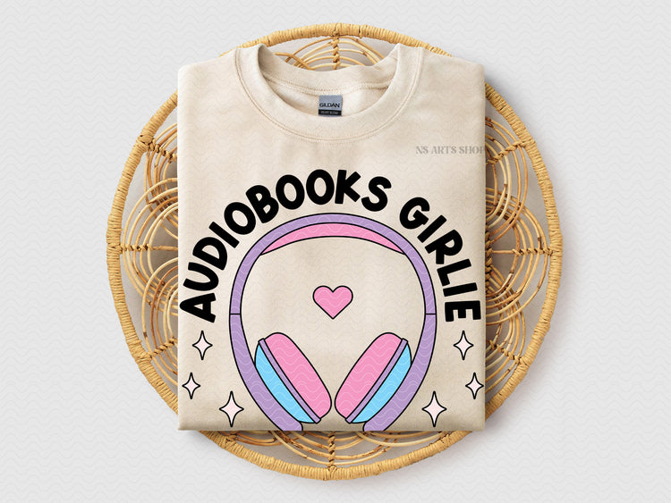 Audiobook Girlie SVG