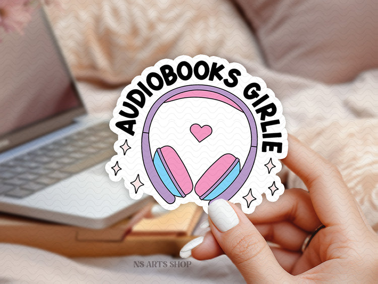 Audiobook Girlie SVG