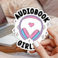 Audiobook Girlie SVG