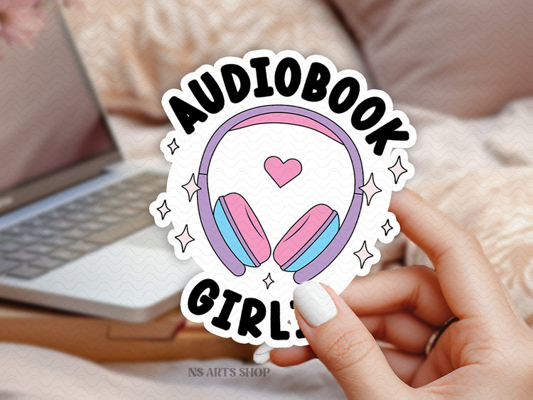 Audiobook Girlie SVG