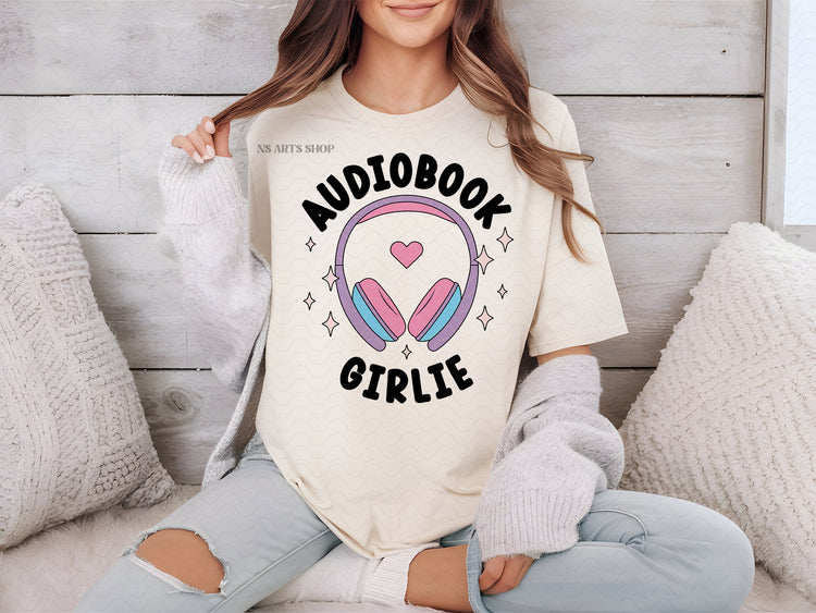 Audiobook Girlie SVG