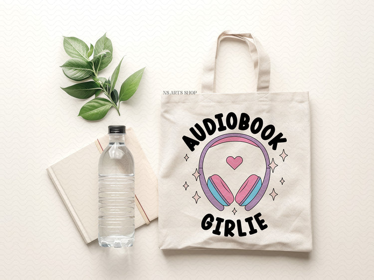 Audiobook Girlie SVG