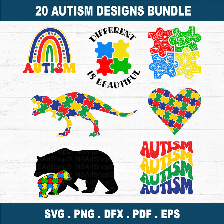 Autism SVG Bundle