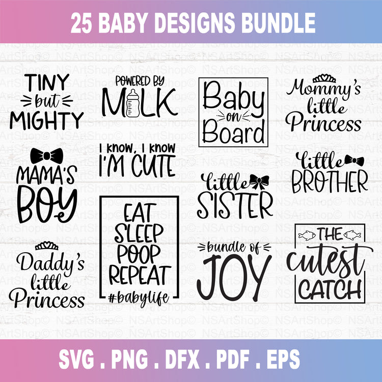 Baby SVG Bundle