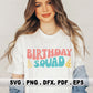 Birthday SVG Bundle Retro