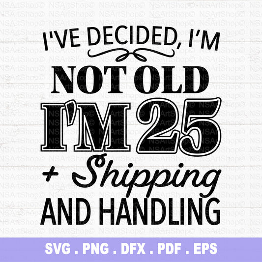 I decided I'm not old SVG