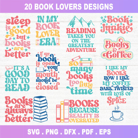 Book SVG Bundle