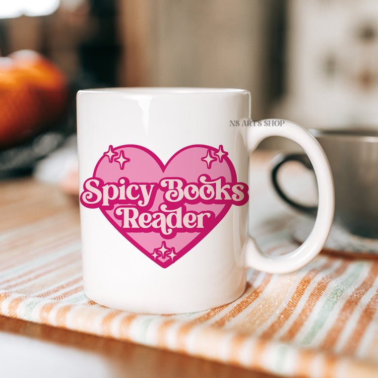 Spicy Books Reader SVG