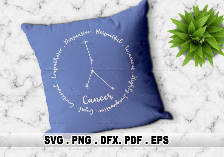 Cancer Zodiac SVG