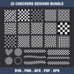 Checkers SVG Bundle