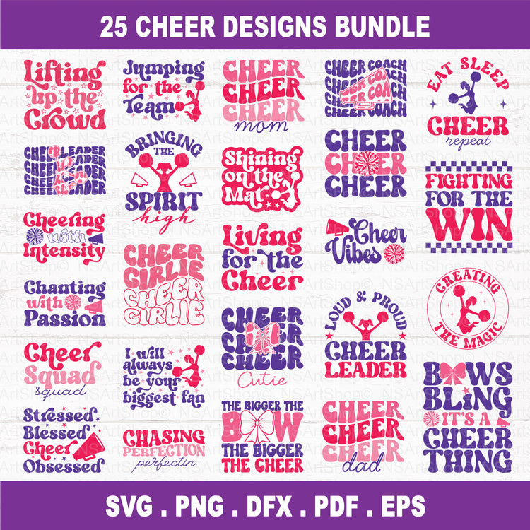 Cheerleading SVG Bundle