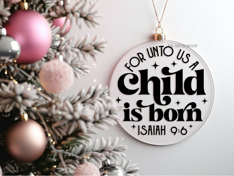 Christian Christmas Ornaments SVG Bundle