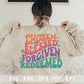 Chosen Blessed Forgiven Redeemed SVG