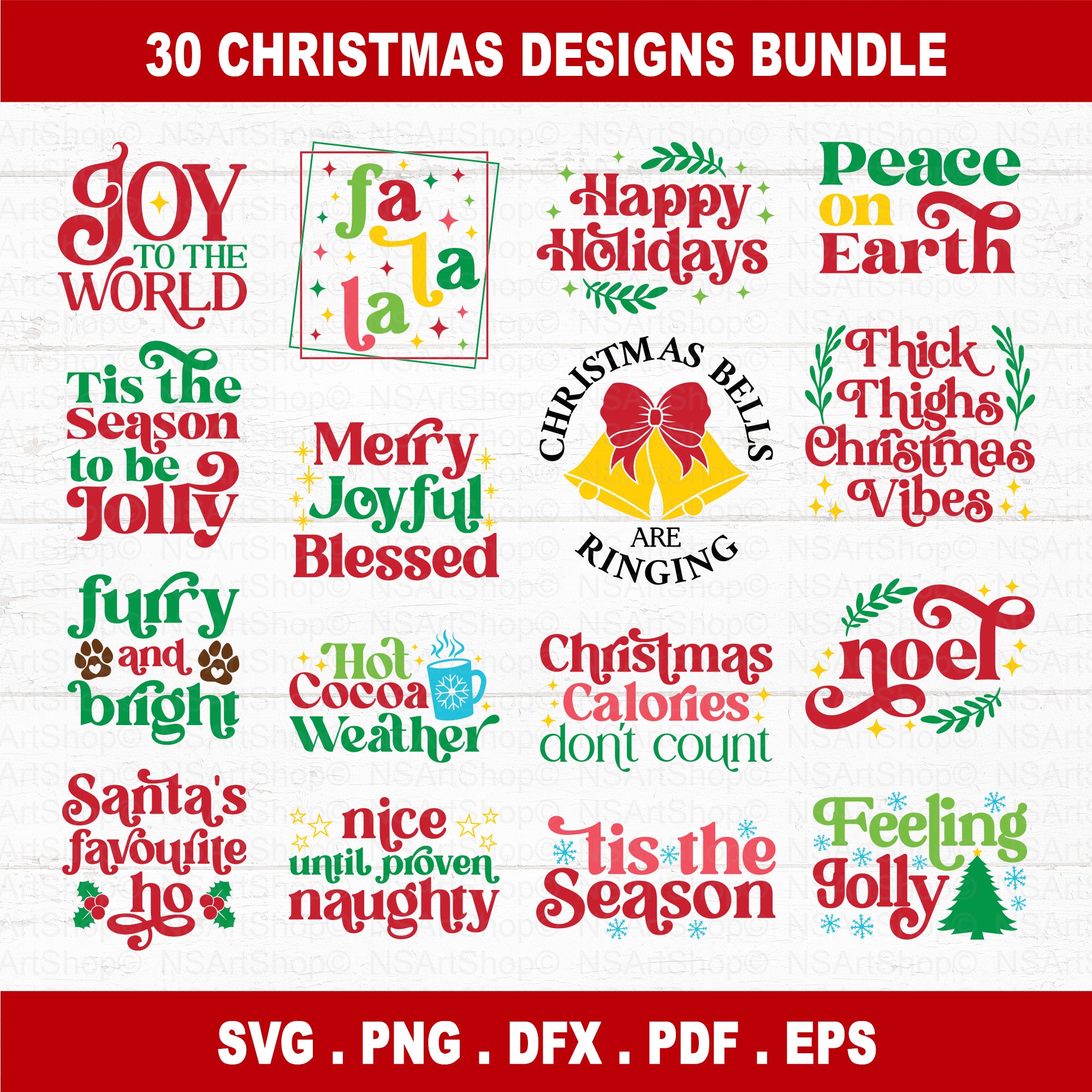 Christmas SVG Bundle