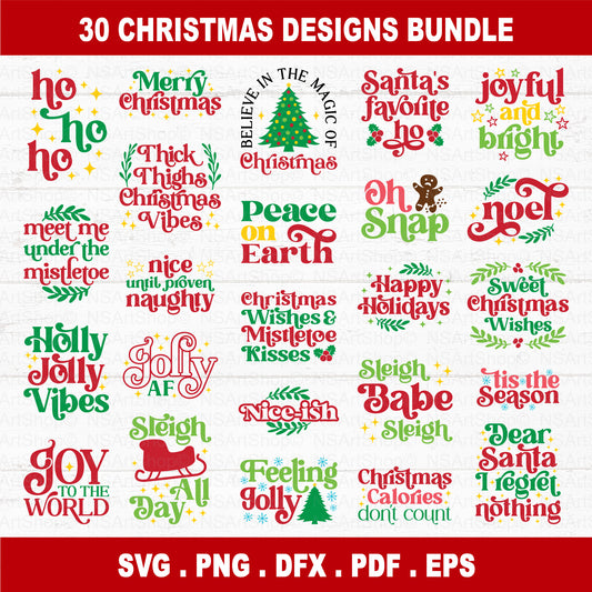 Christmas SVG Bundle