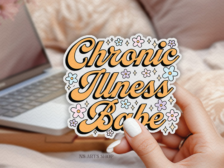 Chronic Illness Babe PNG SVG