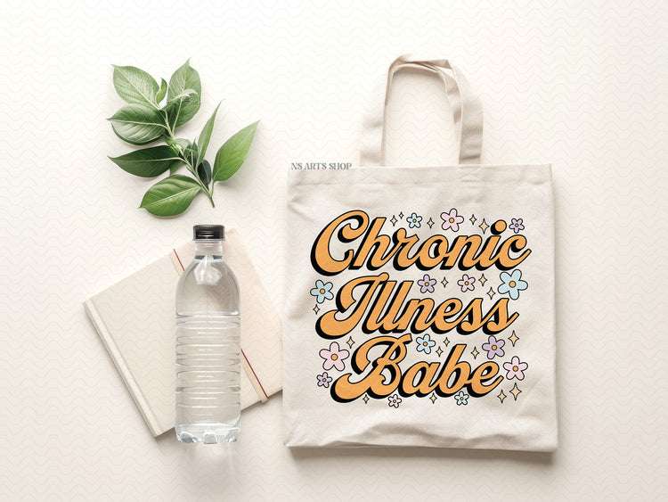 Chronic Illness Babe PNG SVG