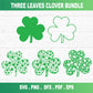 St.Patricks clover shamrock svg bundle