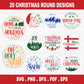 Christmas Door Hanger SVG Bundle