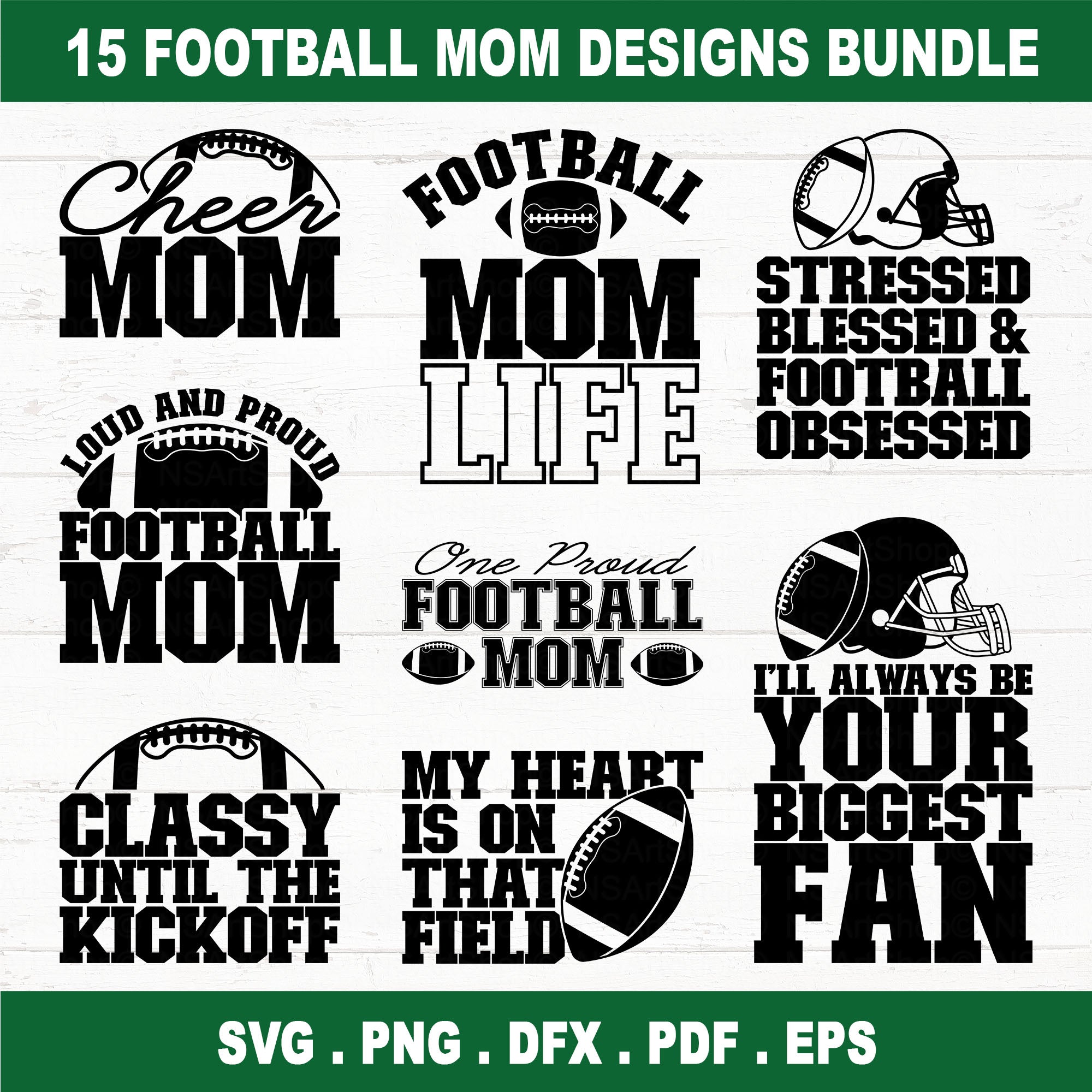 American Football SVG Bundle