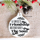 Christmas ornament bundle! Perfect for that one special best friend, or your favorite friend group, coworker, neighbor, family member, etc! Friends are really one of the greatest blessings in our lives.