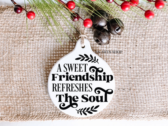 Christmas ornament bundle! Perfect for that one special best friend, or your favorite friend group, coworker, neighbor, family member, etc! Friends are really one of the greatest blessings in our lives.