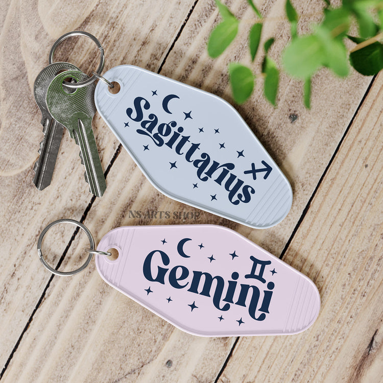 Zodiac Motel Keychain SVG Bundle