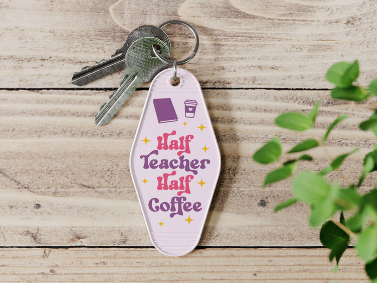 Teacher Motel Keychain SVG Bundle