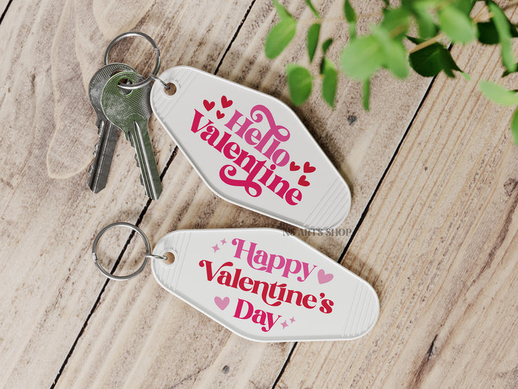 Valentine Motel Keychain SVG Bundle