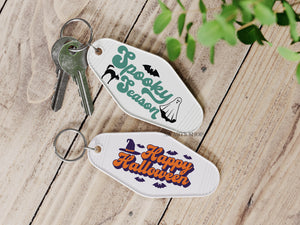 Halloween Motel Keychain SVG Bundle