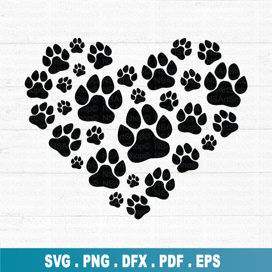 Paw Print SVG