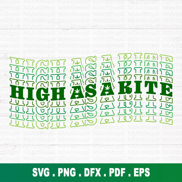 High as a Kite SVG