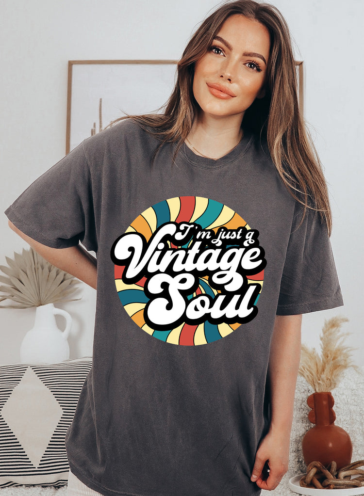 I'm Just A Vintage Soul SVG