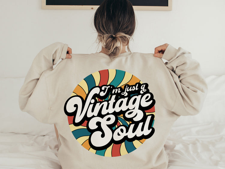 I'm Just A Vintage Soul SVG