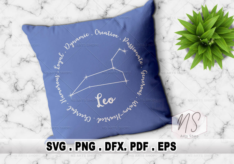 Leo Zodiac Sign SVG