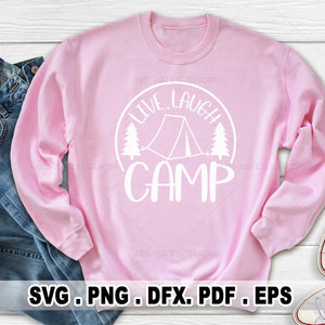 This Camping SVG Bundle has a bunch of designs for your next outdoor adventure. It's got images of campers, mountains, travel, the outdoors, hiking, camping, camp life, and campfires. These designs are great for making your own outdoor gear and accessories.