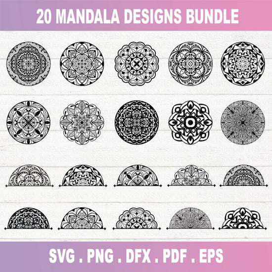 Mandala SVG Bundle