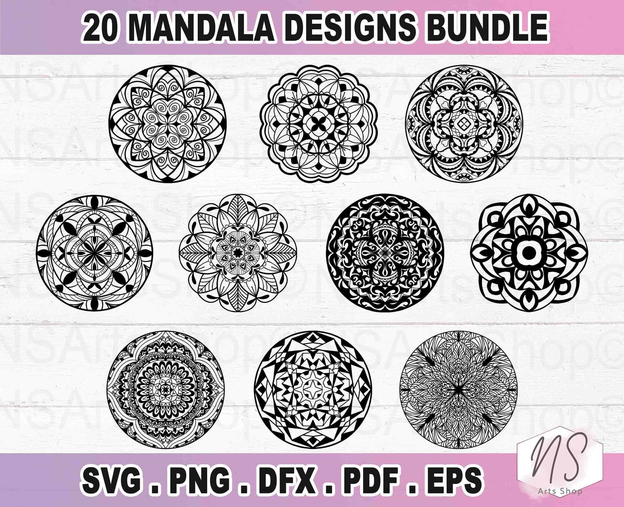 Mandala SVG Bundle