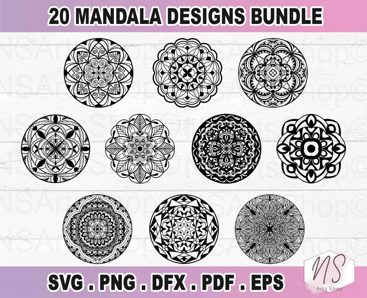 Mandala SVG Bundle